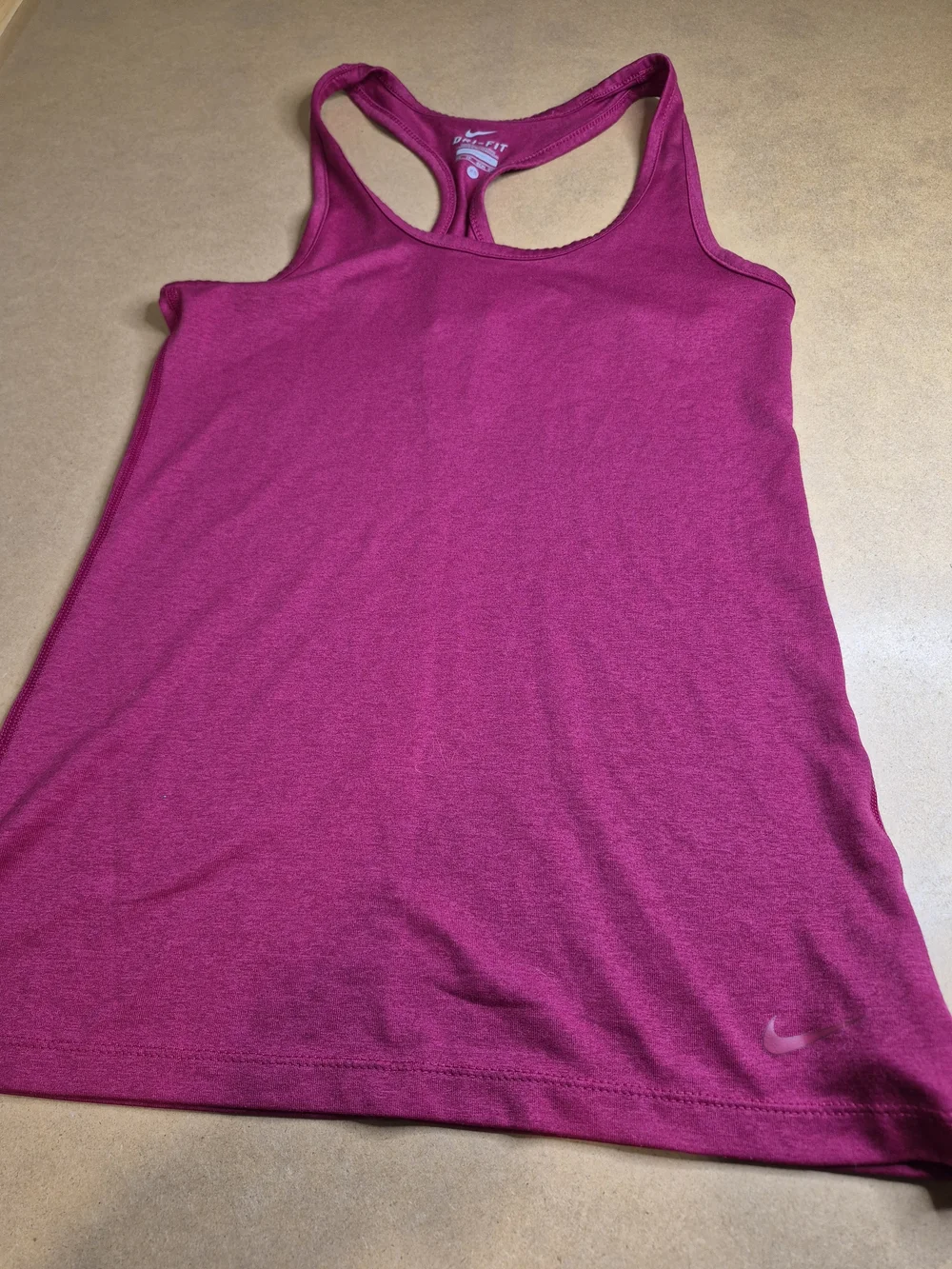 Nike Women's Racerback Tank Top - Deep Magenta 3832/5